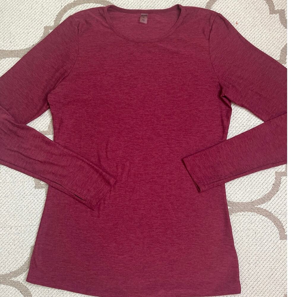 Beyond Yoga Featherweight Classic Crew Pullover Long Sleeve Top Size Medium